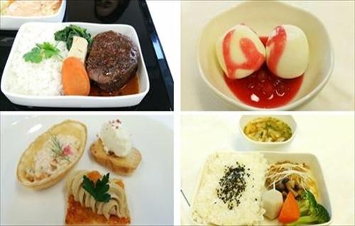 ＡＮＡ監修の元さらに美味しく生まれ変わった機内食（一例）