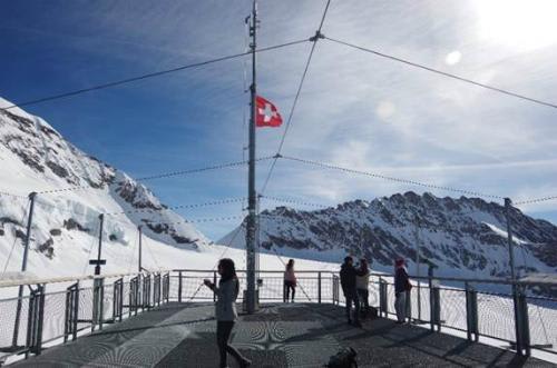 【グリンデルワルト】ユングフラウヨッホからの眺め(イメージ/社員撮影)