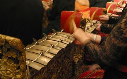バリ島伝統のガムラン音楽