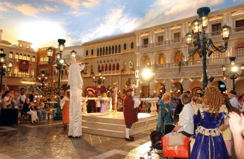 【ベネチアン】まるでイタリアの街並み
