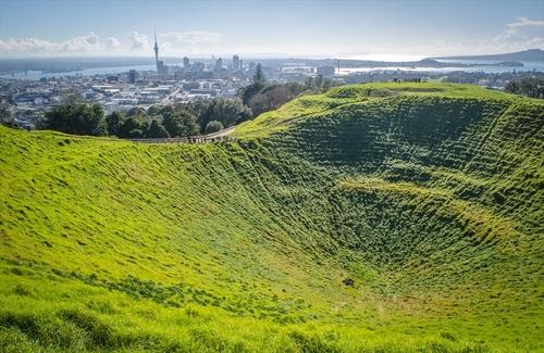 ≪イーデン山から見るオークランドの風景≫