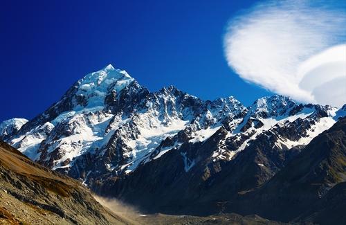 ≪雄大なマウントクックの風景≫