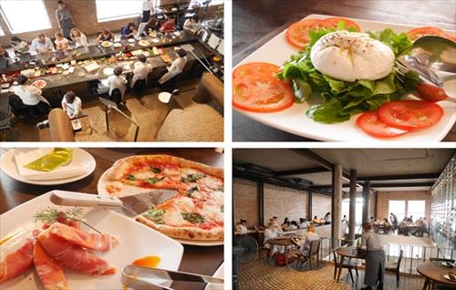 観光客や若者に大人気のイタリアン「Pizza 4P s」