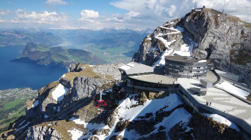 【ルツェルン】ピラトゥス山頂からの眺め 社員撮影/イメージ