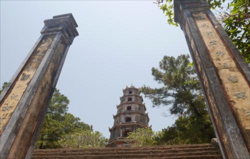 伝説話が残る「ティエンム寺」