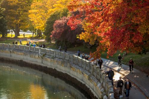 *秋のバンクーバー　(C)Tourism Vancouver/Nelson Mouellic
