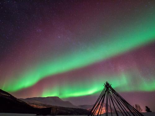 トロムソのオーロラ(イメージ)／(C)Radisson Blu Hotel Tromso