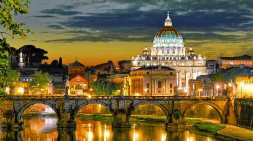 ローマの夜景(イメージ）
