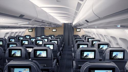 スカンジナビア航空/SAS PLUS座席(イメージ)/(C)スカンジナビア航空