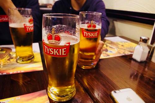 物価の安いポーランドは地ビールも格安/イメージ（社員撮影）