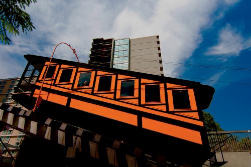 *「ラ・ラ・ランド」で有名になったエンゼルスフライト(C)Los Angeles Tourism & Convention Board