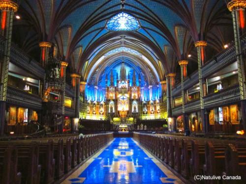 *モントリオール　ノートルダム聖堂